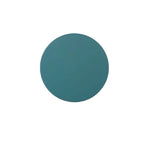 Table d'appoint ronde en bois massif avec étagère, rouge / bleu-vert / blanc, pour 1 personne