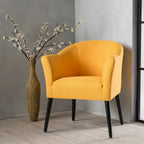 Fauteuil en tissu, Beige/Espresso · Bleu sarcelle · Bleu clair · Prune, une place, pieds noirs
