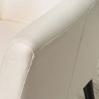 Fauteuil en tissu, Beige/Espresso · Bleu sarcelle · Bleu clair · Prune, une place, pieds noirs