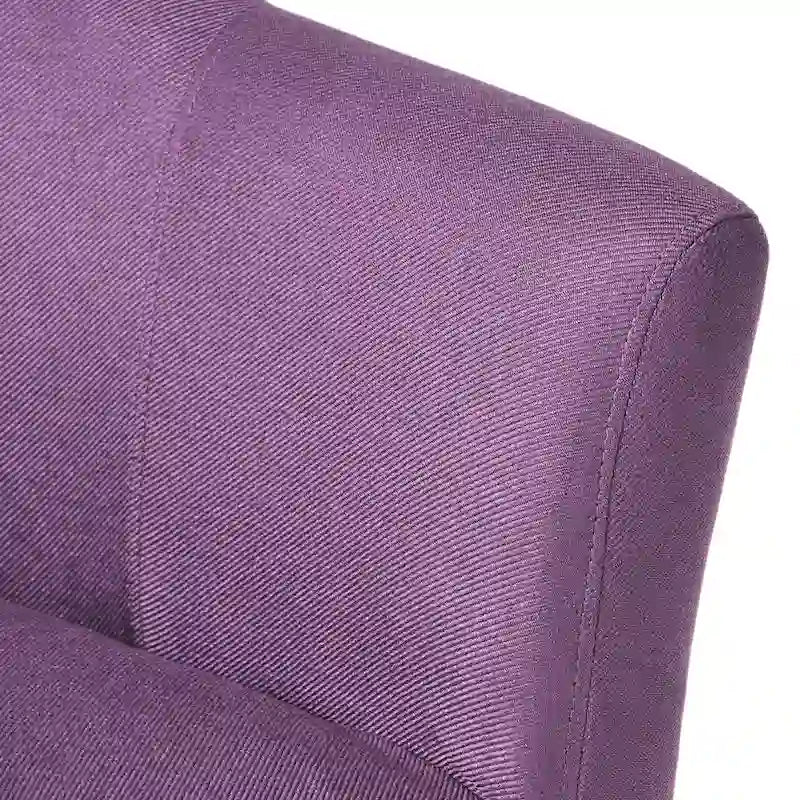 Fauteuil en tissu, Beige/Espresso · Bleu sarcelle · Bleu clair · Prune, une place, pieds noirs