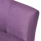 Fauteuil en tissu, Beige/Espresso · Bleu sarcelle · Bleu clair · Prune, une place, pieds noirs