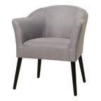 Fauteuil en tissu, Beige/Espresso · Bleu sarcelle · Bleu clair · Prune, une place, pieds noirs