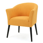 Fauteuil en tissu, Beige/Espresso · Bleu sarcelle · Bleu clair · Prune, une place, pieds noirs