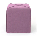 Repose-pieds carré capitonné une place – Rouge / Lavande / Bleu marine / Violet / Anthracite