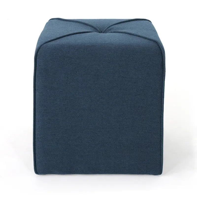 Repose-pieds carré capitonné une place – Rouge / Lavande / Bleu marine / Violet / Anthracite