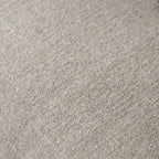Canapé d'angle en chenille beige/gris, de style transitionnel, 5 places