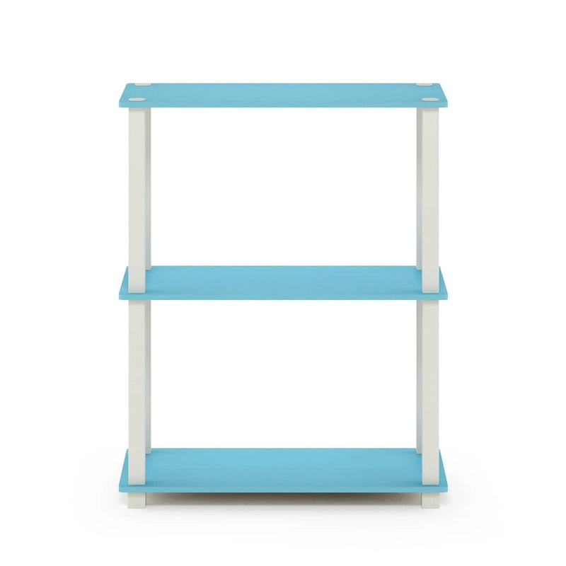 Table basse à 2 niveaux, Pin Ambré / Chrome Americano / Chêne Blanc Chrome, 1 place