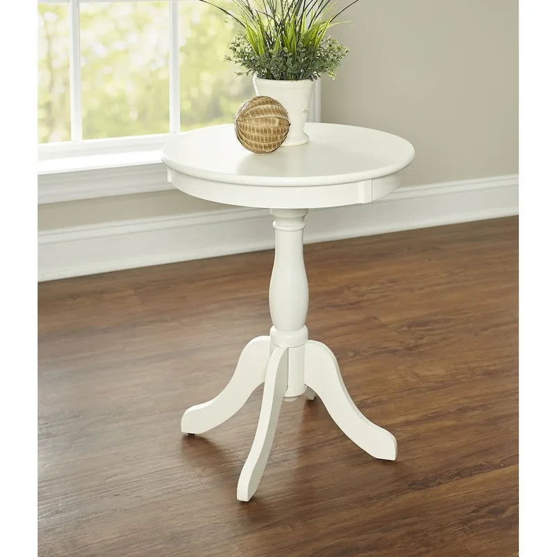 Table d'appoint ronde noire, style contemporain, pour 1 personne
