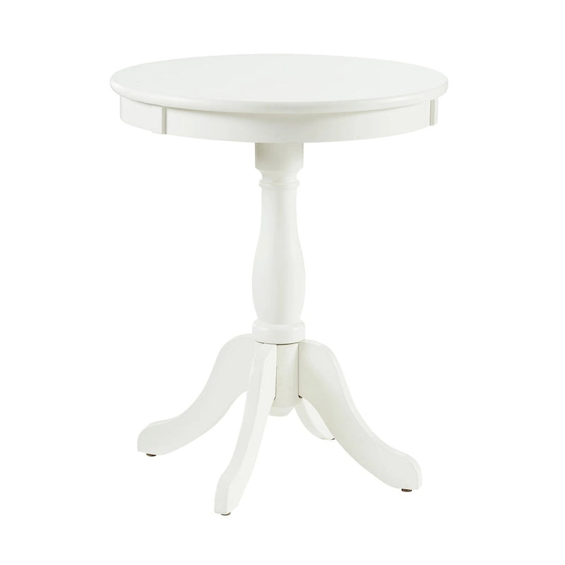 Table d'appoint ronde noire, style contemporain, pour 1 personne