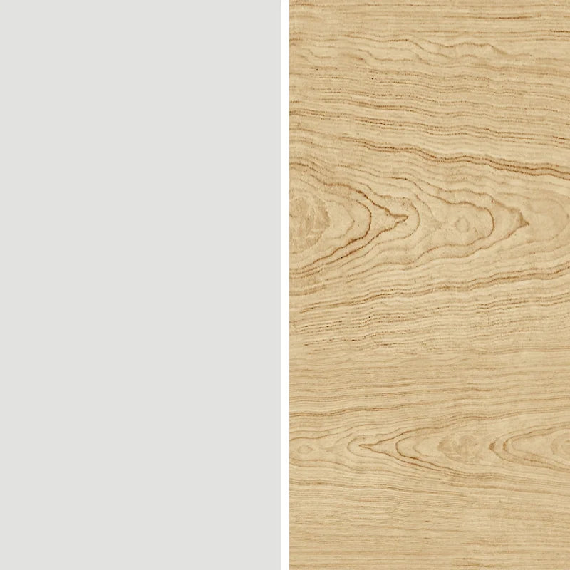 Table de salle à manger ronde à pied central en bois massif de 42 po – Noir / Blanc / Noyer foncé, 4 places