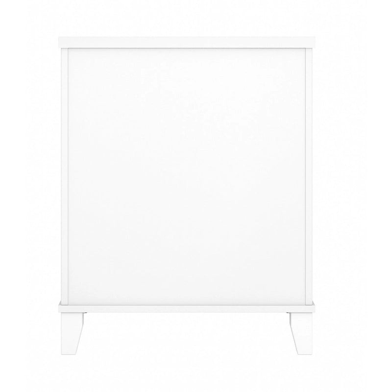 Bureau de direction bicolore de 183 cm avec tiroirs, 1 place