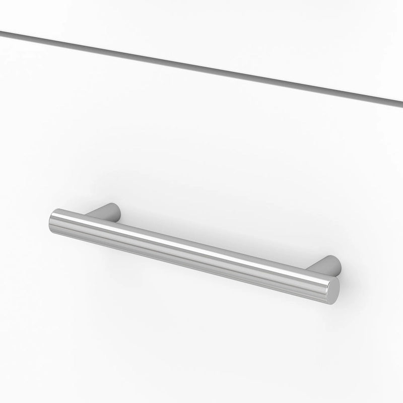 Bureau de direction bicolore de 183 cm avec tiroirs, 1 place