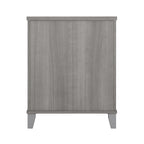 Bureau de direction bicolore de 183 cm avec tiroirs, 1 place