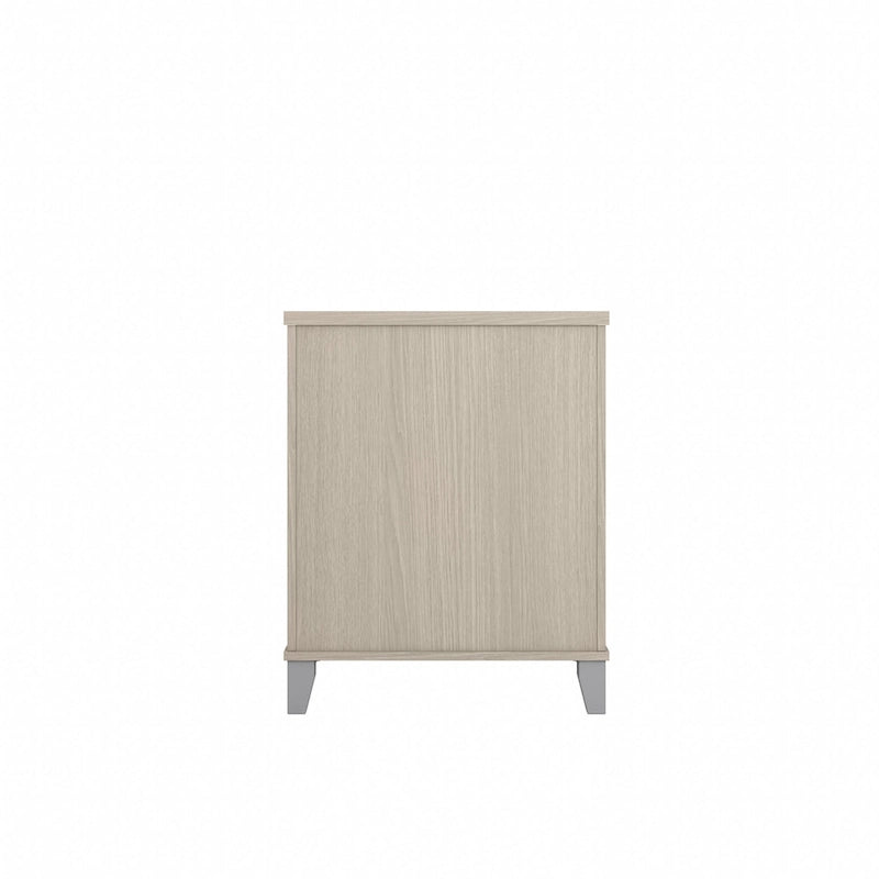 Bureau de direction bicolore de 183 cm avec tiroirs, 1 place