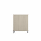 Bureau de direction bicolore de 183 cm avec tiroirs, 1 place