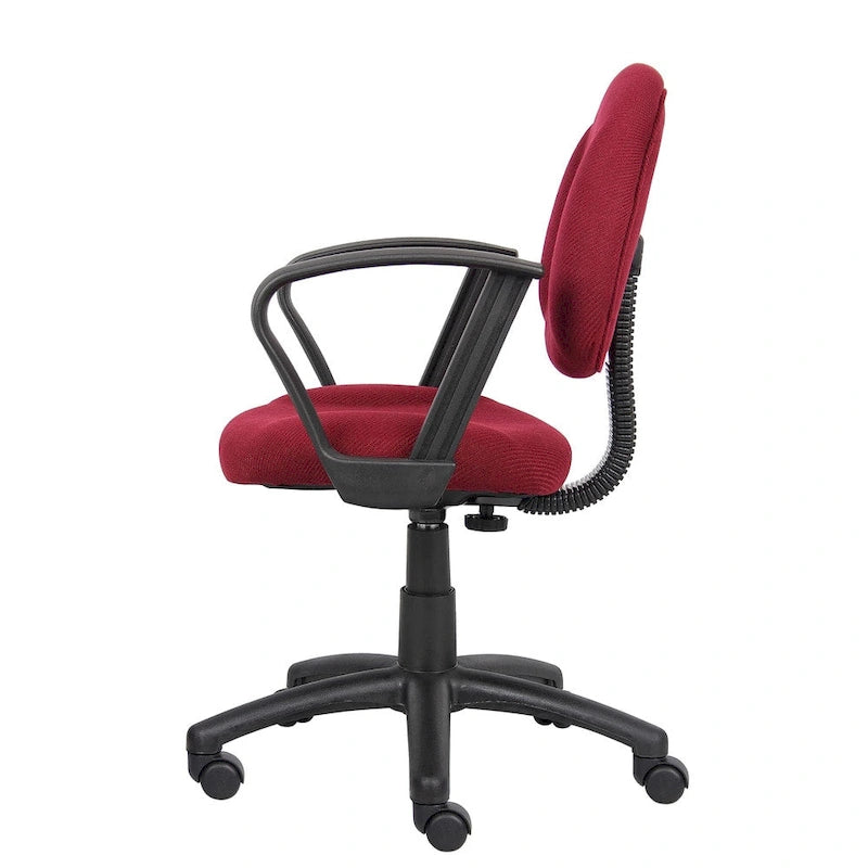 Chaise de bureau mi-haute Bourgogne, Tweed, 1 place