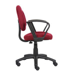 Chaise de bureau mi-haute Bourgogne, Tweed, 1 place