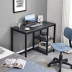 Bureau de travail à 2 niveaux pour 1 personne, 5 couleurs, 102 cm