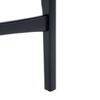 Tabouret de comptoir, style Mid-century, 1 place – Noyer / Naturel / Noir / Blanc