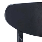 Tabouret de comptoir, style Mid-century, 1 place – Noyer / Naturel / Noir / Blanc
