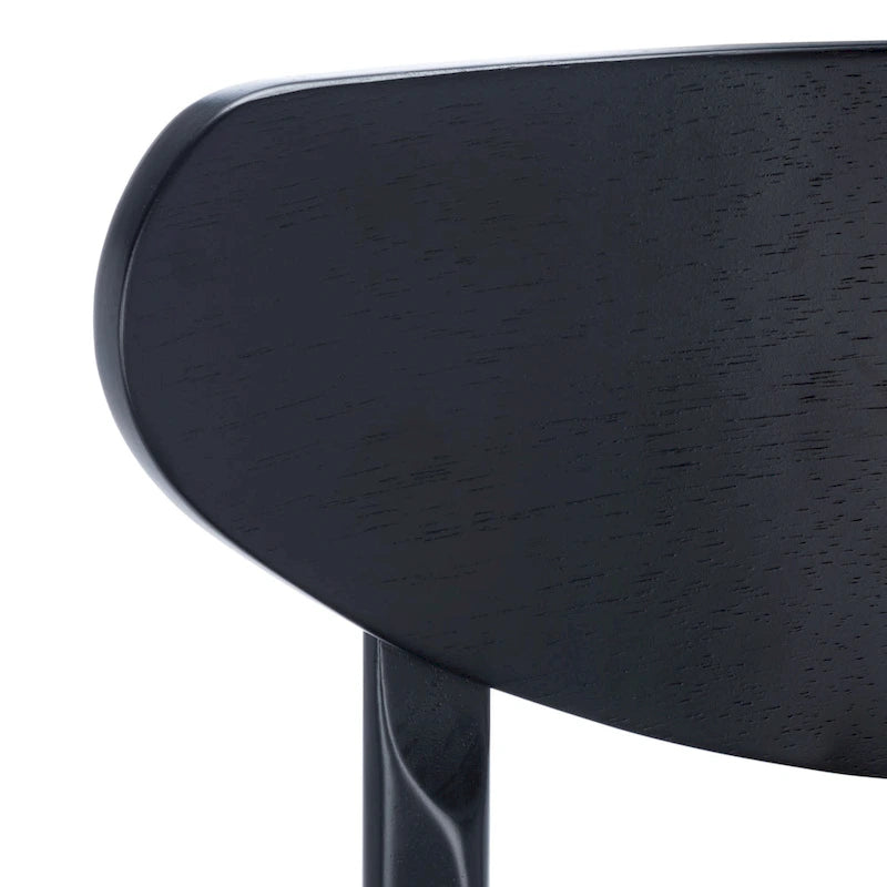 Tabouret de comptoir, style Mid-century, 1 place – Noyer / Naturel / Noir / Blanc
