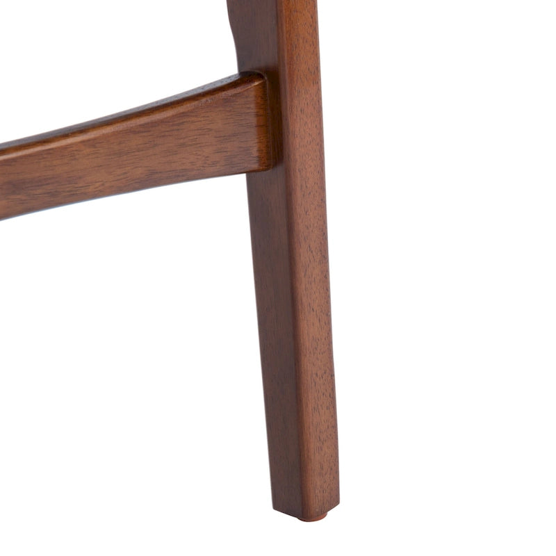 Tabouret de comptoir, style Mid-century, 1 place – Noyer / Naturel / Noir / Blanc