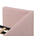 Lit de jour capitonné en velours beige avec lit gigogne relevable, jumeau à grand lit, 1–2 places