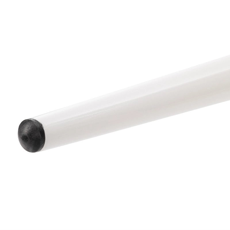 Chaises de salle à manger hautes en PU blanc/noir, lot de 4