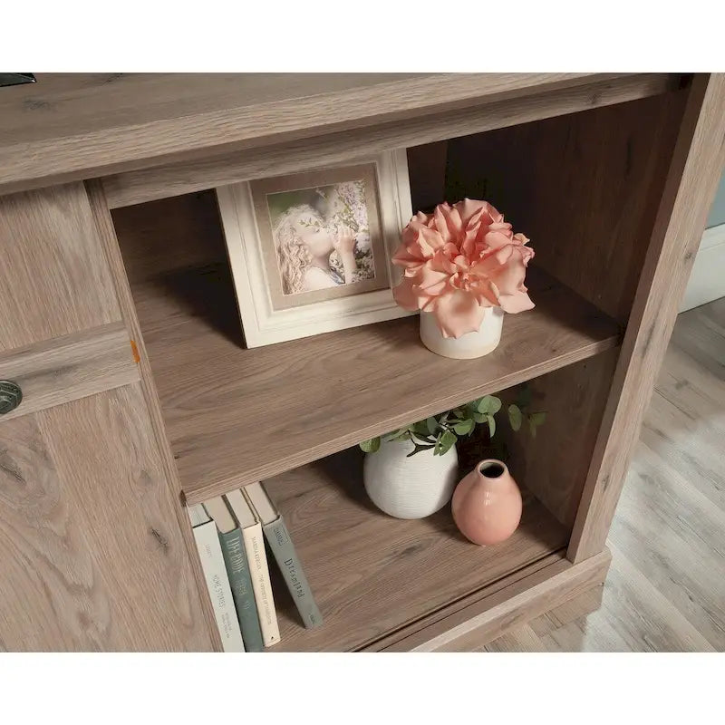 Meuble TV de ferme avec portes coulissantes – Plusieurs coloris, convient aux TV jusqu'à 70"